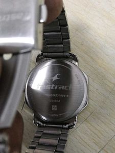Fastrack Silver Metal Watch