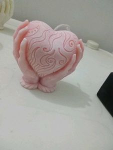 2 Heart in Hands Candle₹400/-