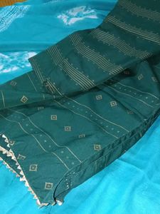Green Striped Kurta