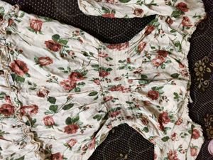 Chic Off-Shoulder Floral Mini Dress