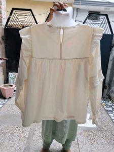 Remain Korea Cream Boho top