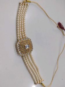 Elegant Pearl Choker Necklace
