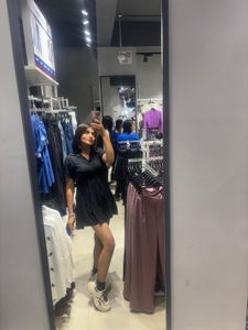 Chic Black Shirt Dress