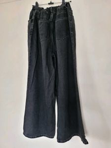 Wide Leg Denim Jeans