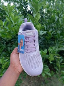 Debongo Lavender Mesh Sneakers
