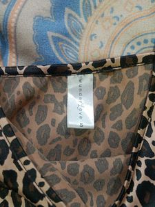 Leopard Print mini dress
