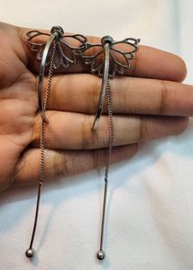 Lotus Drop Earrings