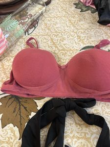 Bikini Tops - Pink &amp; Black