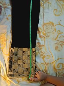 Black Palazzos with Embellished Hem... beautiful v