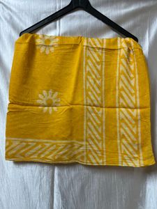 Yellow Floral Print 3 piece Set