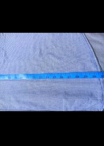 Men's Blue Checkered Casual Shirt