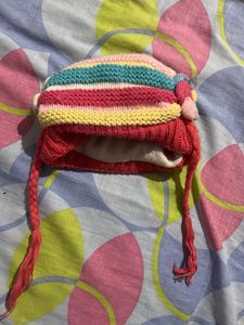 Kids Woollen Cap:winter