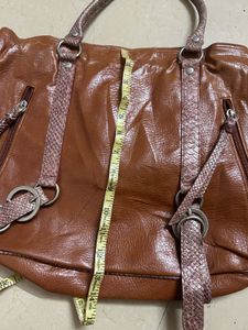 Brown Leather Handbag