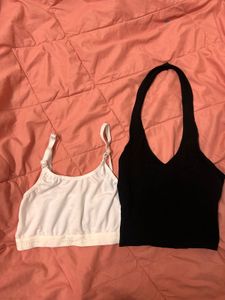 Set of 1 Sports Bra and H&M halter neck