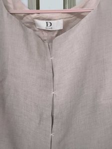 Beige Casual Dress