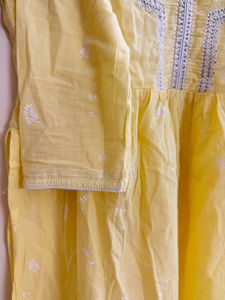 Beautiful Yellow Kurta