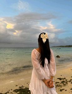 White Dress For Beach