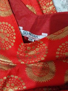 Red Colour 3ps Suit Set