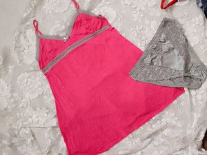 Very Beautiful And Comfortable Nighty With Penty