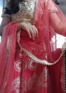 Women's Organza Lehenga Choli with Blouse