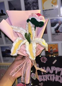 Crocheted Lily Bouquet