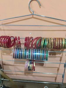 Assorted Colourful Bangles Set 250/- for one pair