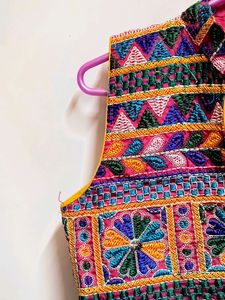 Embroidered Shrug