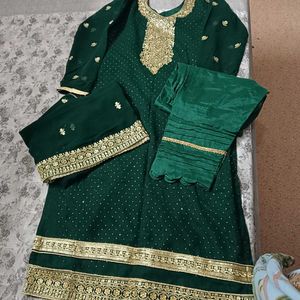 Party Wear Suite Designer Pant Heavy Dupatta