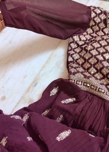 Georgette Anarkali Set