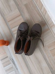 Brown Leather Boots for female