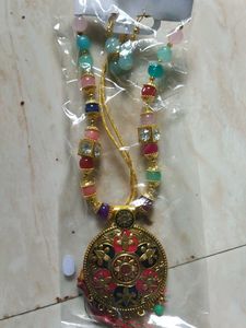 Bohemian Beaded Necklace Set