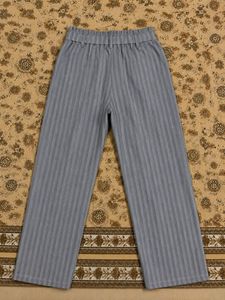 Striped Tie-Waist Pants