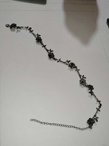 Gothic Rose Choker chain