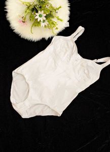 Elegant White Shaping Bodysuit