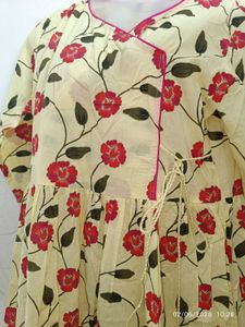 Elegant Yellow Floral Print Maxi Dress....