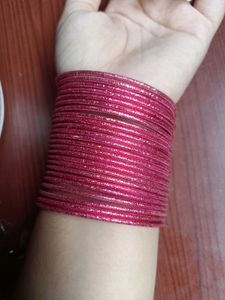 Glitter Metal Bangle