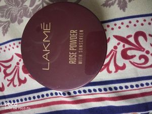 lakme rose face powder