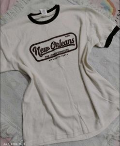 New Orleans Graphic Oversized Tee