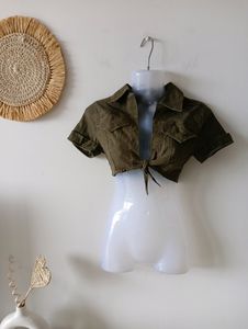 Fashion Nova Trendy Cropped Jacket