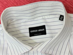Authentic Emporio Armani Striped Dress Shirt