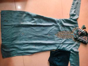 Elegant Embroidered Kurta Set