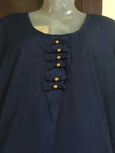 Navy Blue Tunic Top