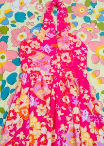Floral Printed Maxi Dress
