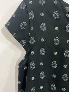 Paisley Print Top