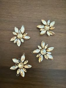 Sparkling Flower Embellishments