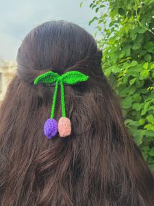 Crochet Floral Hair Clip🎀💟🌸