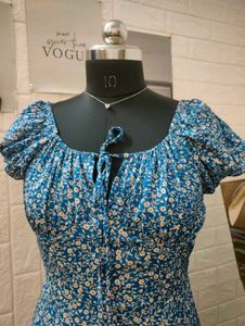 Floral Midi Dress For Women