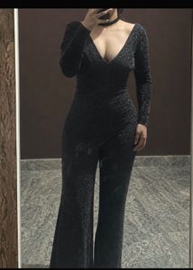Sparkling Black Jumpsuit
