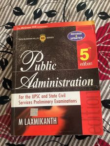 Public Administration Book By M.Laxmikanth
