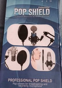 new Professional Pop Shield for Microphones